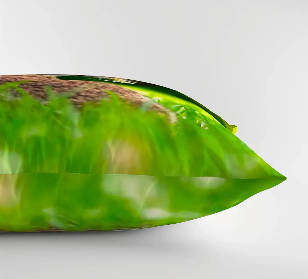 greenery rabbit decorative cushion by animal story home