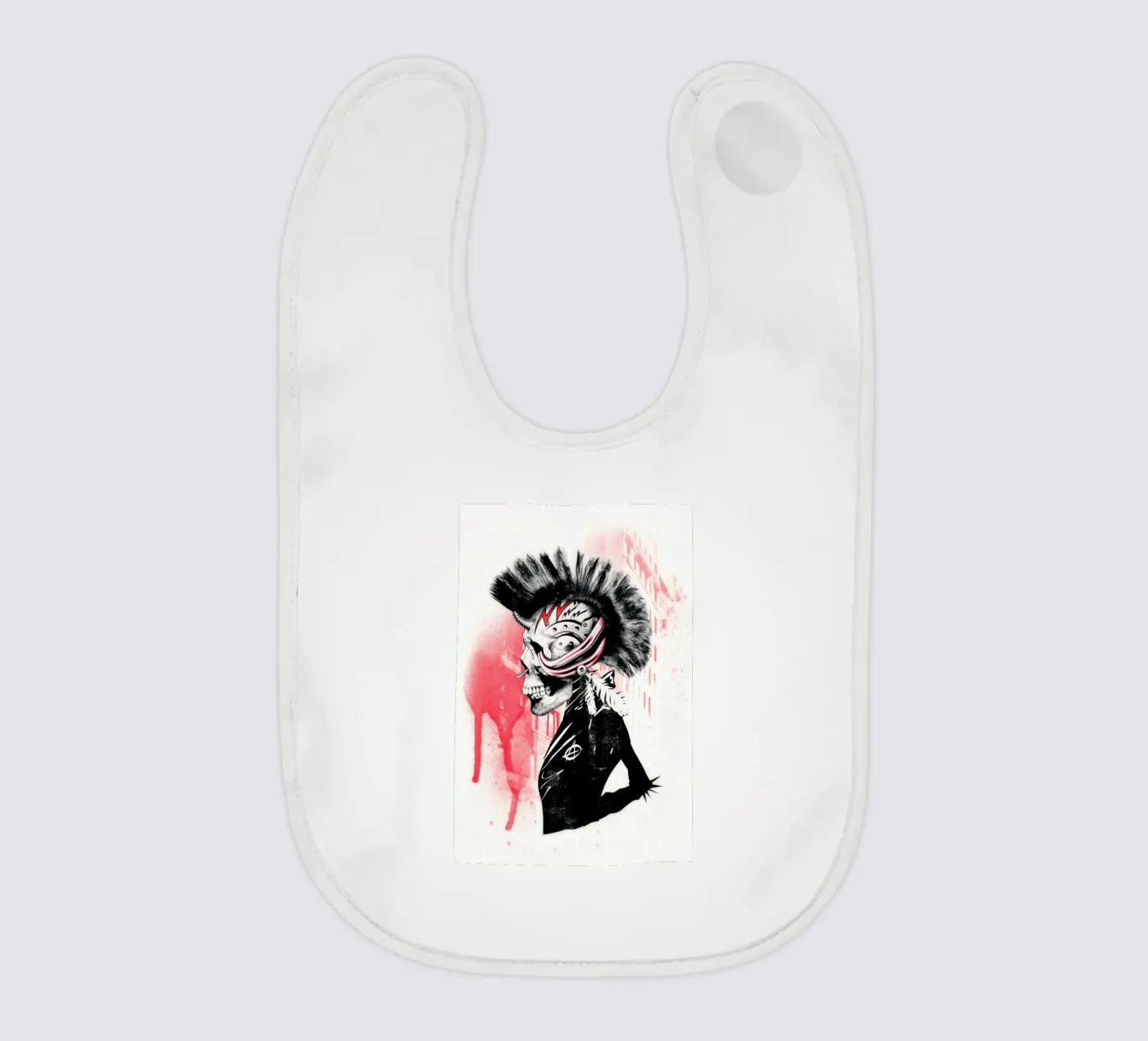 Punk baby slabbetje van Ali Gulec