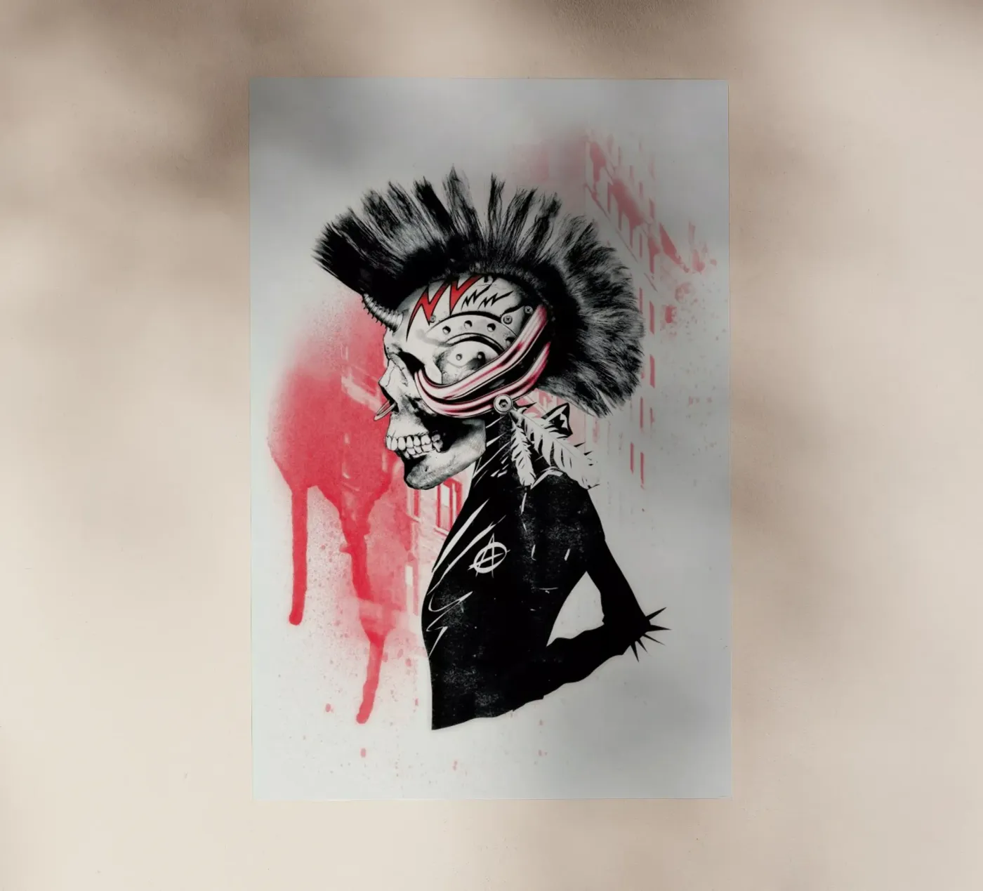 Punk pellicola backlit da Ali Gulec