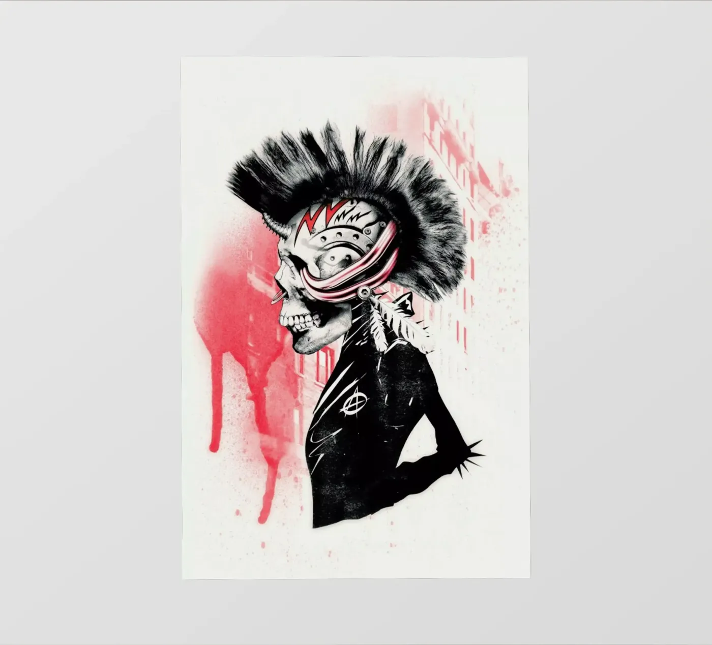 Punk pellicola backlit da Ali Gulec