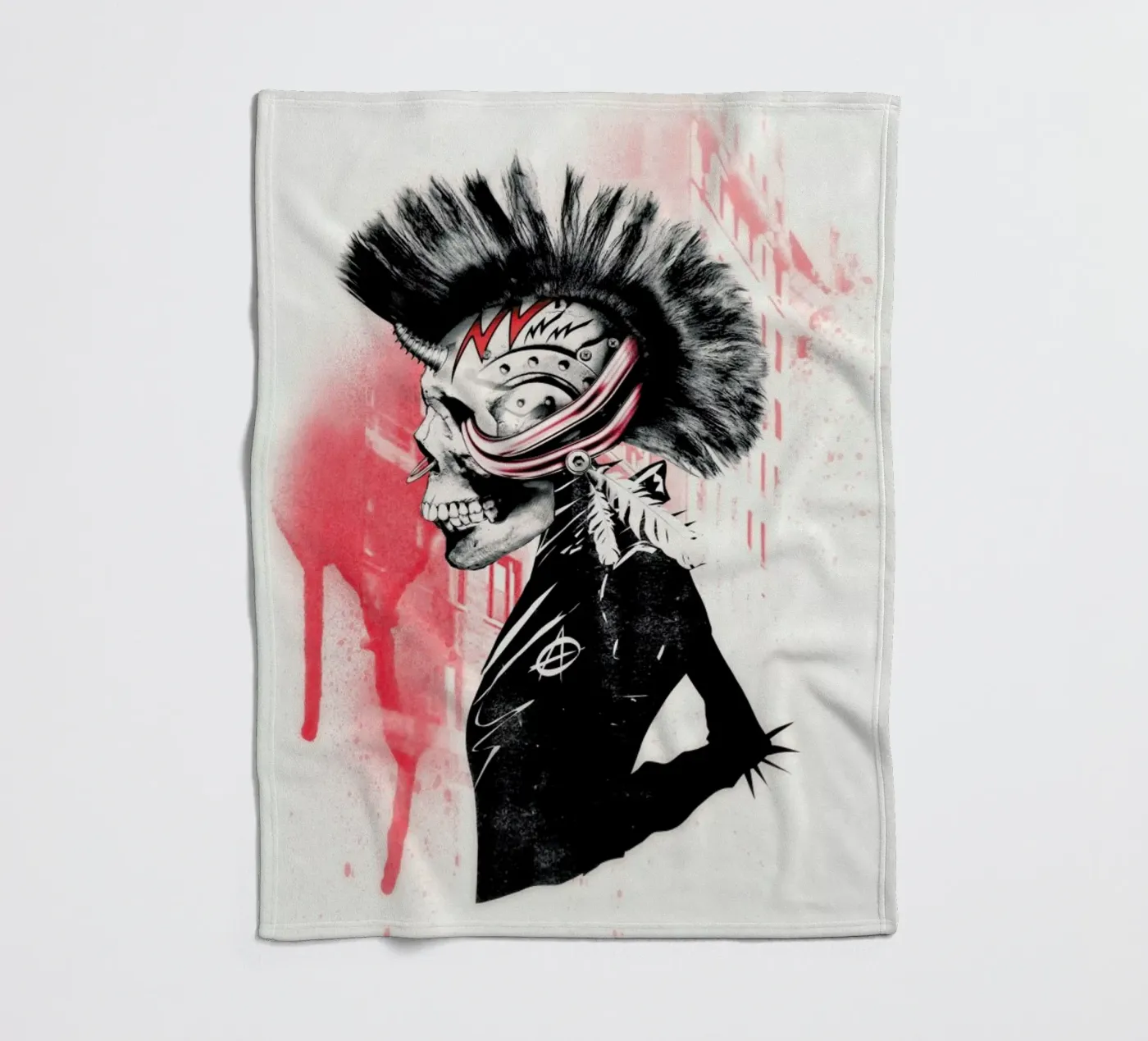 Punk plaid polaire de Ali Gulec