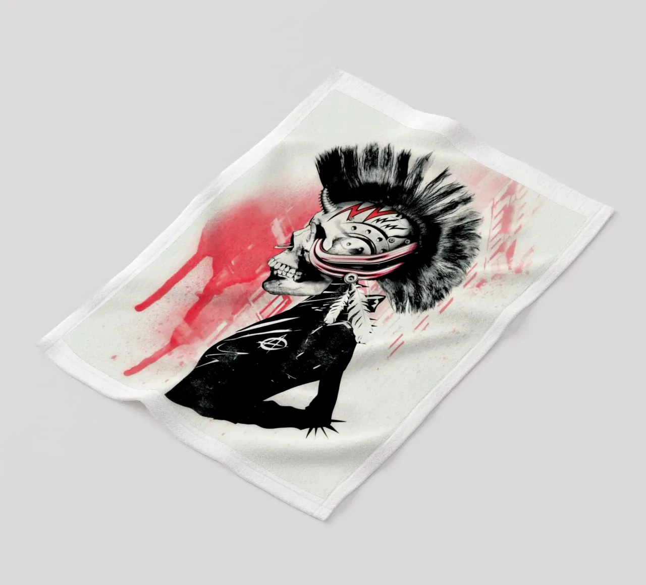 Punk fleecedeken van Ali Gulec