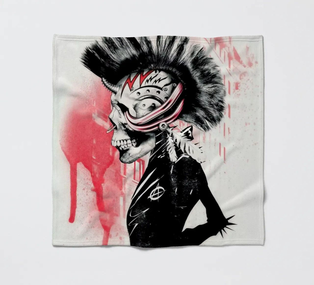 Punk fleecedeken van Ali Gulec