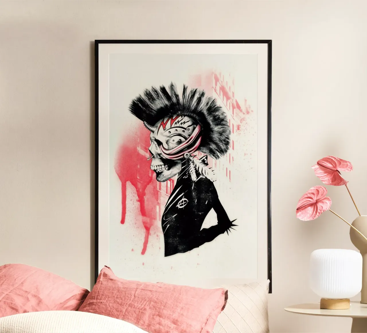 Punk poster van Ali Gulec