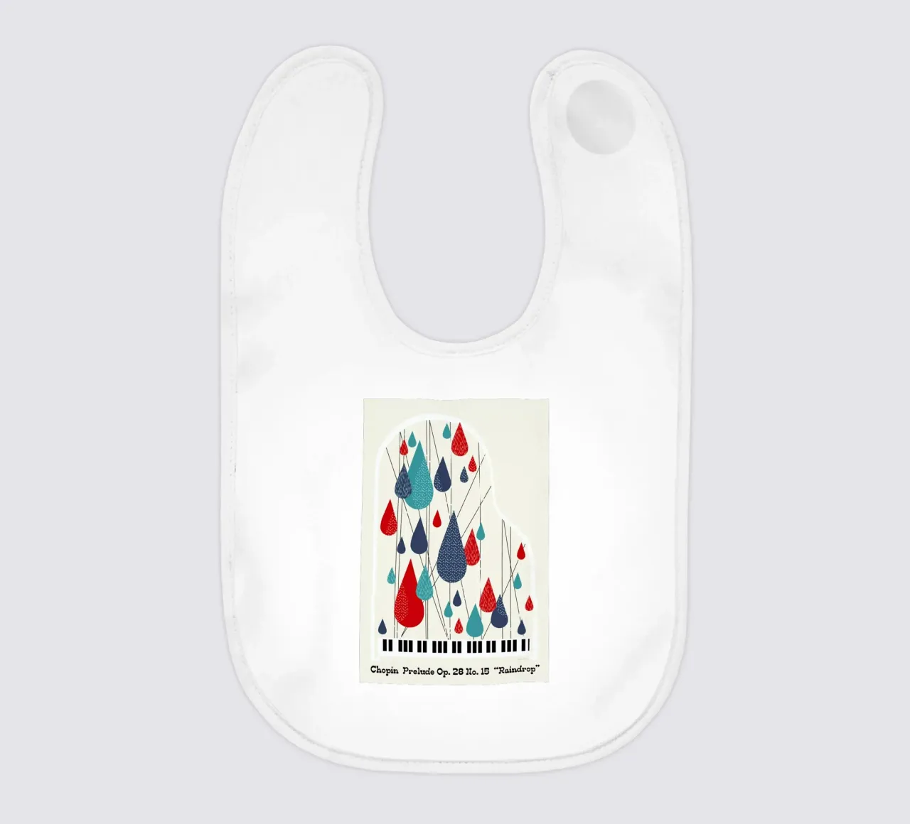 Chopin - Raindrop Prelude by Prelude Posters bavaglino da Prelude Posters