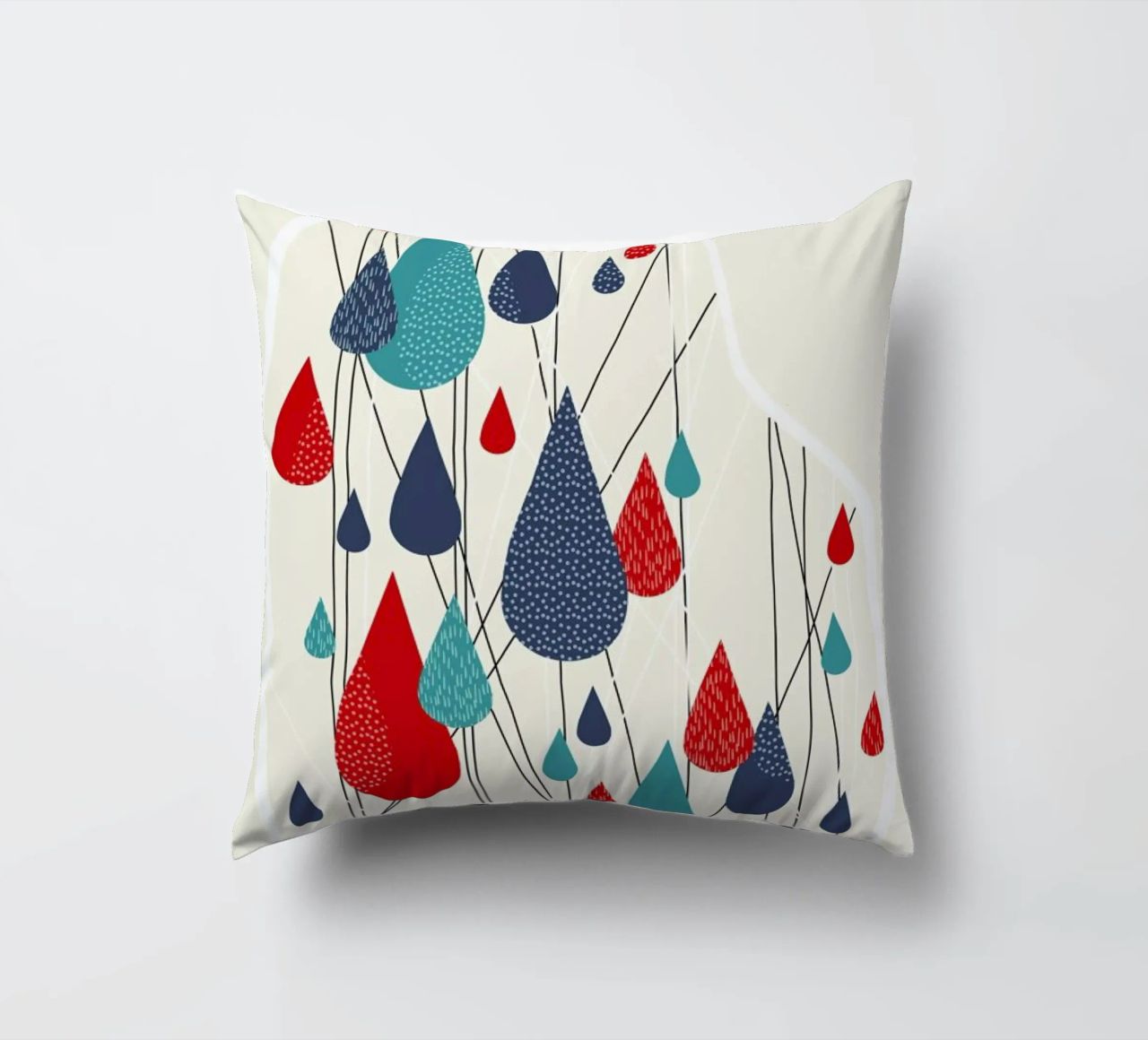 Chopin - Raindrop Prelude by Prelude Posters cuscino da Prelude Posters