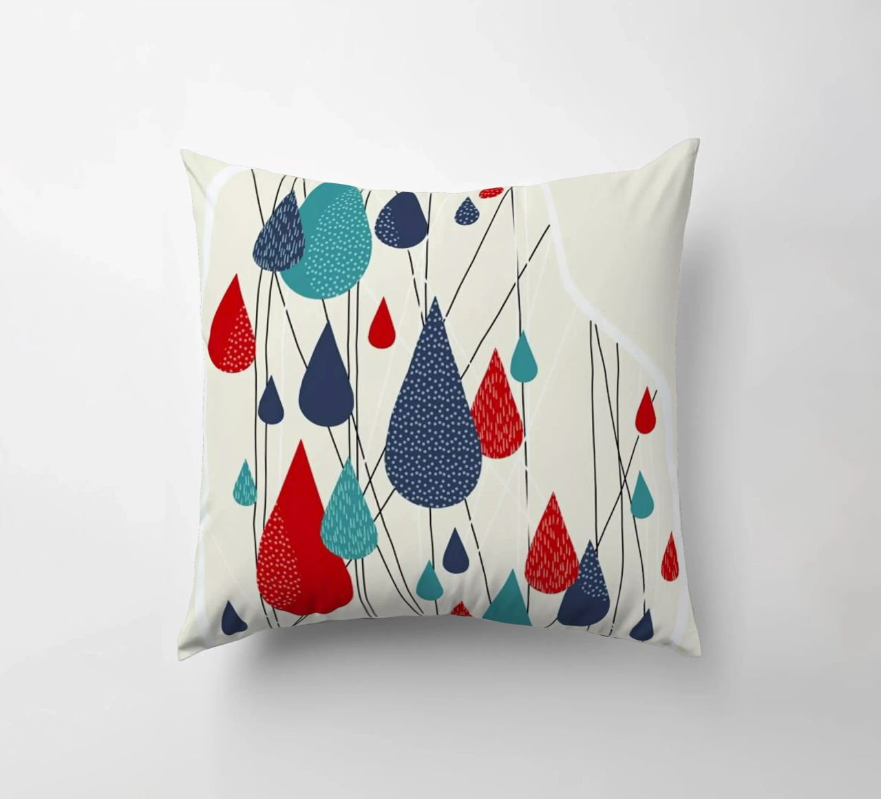 Chopin - Raindrop Prelude by Prelude Posters cuscino da Prelude Posters