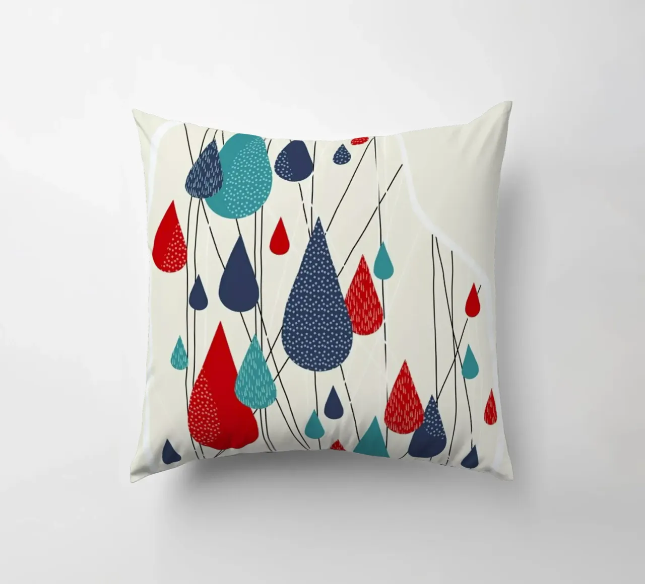 Chopin - Raindrop Prelude by Prelude Posters cuscino da Prelude Posters
