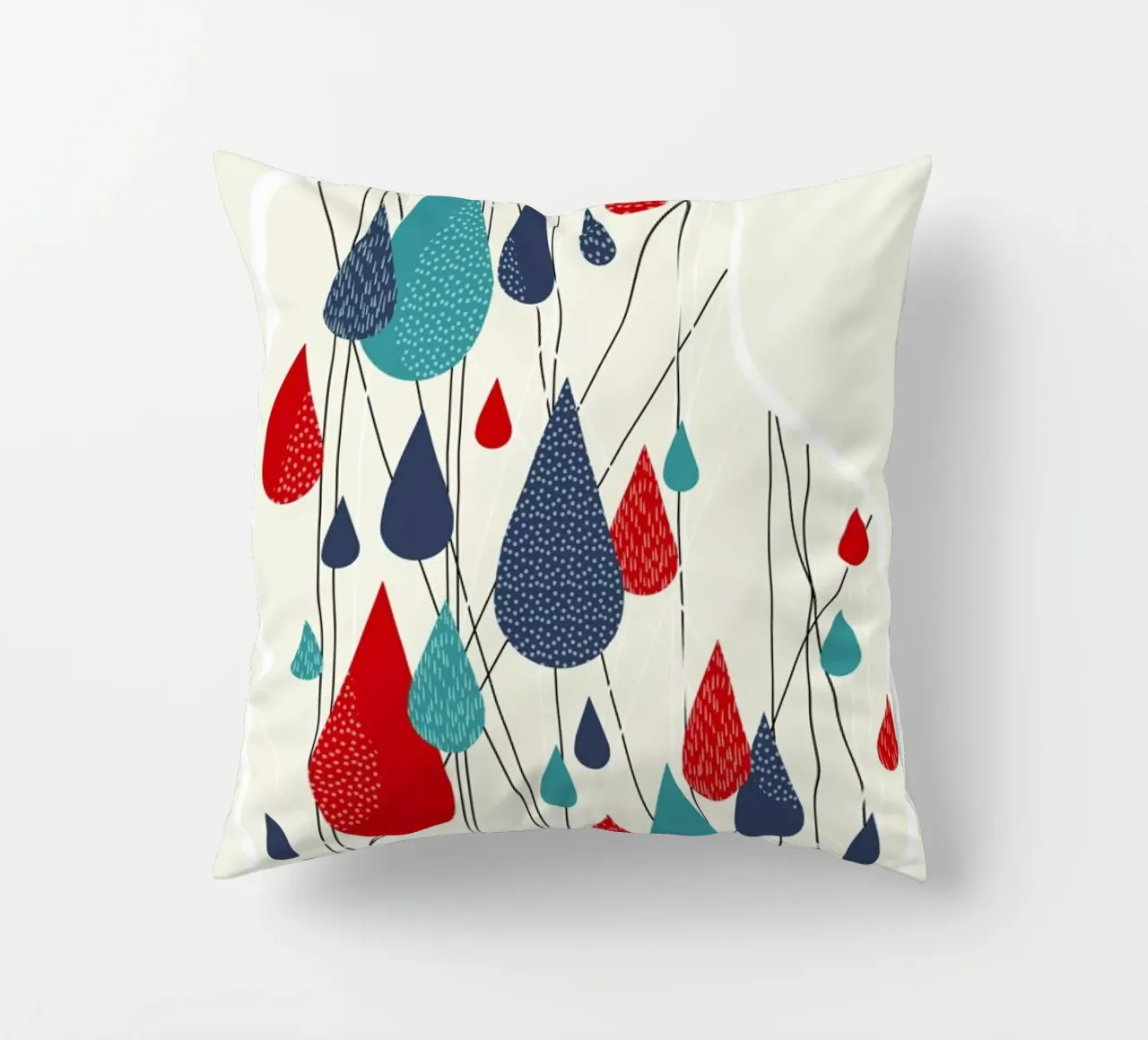 Chopin - Raindrop Prelude by Prelude Posters cuscino da Prelude Posters