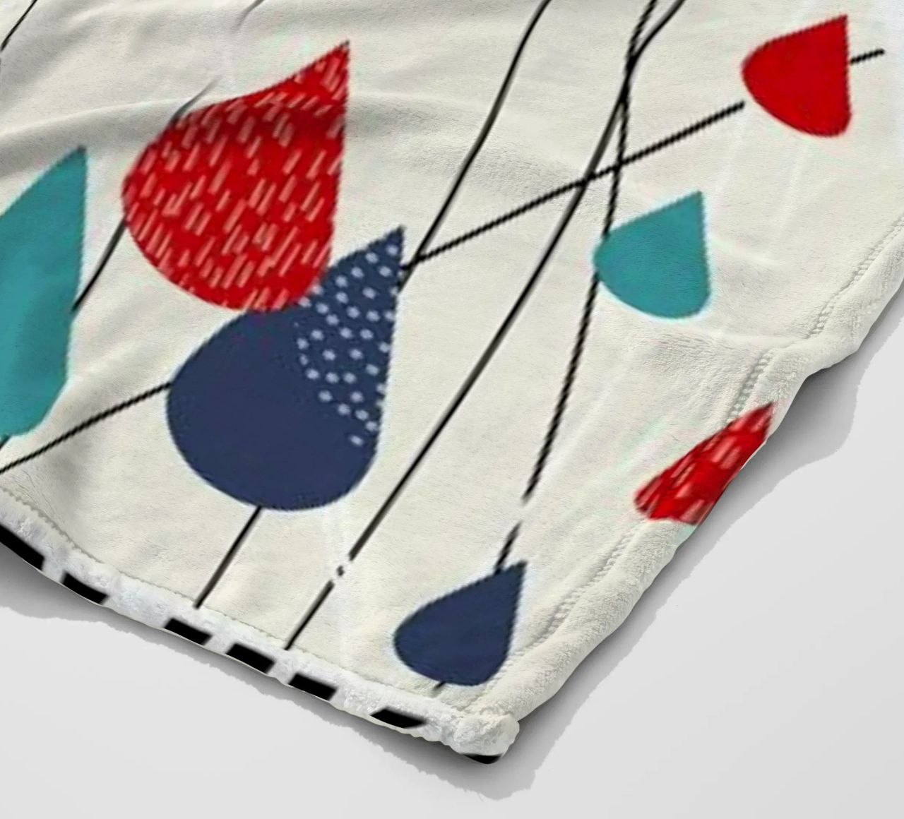 Chopin - Raindrop Prelude by Prelude Posters coperta in pile da Prelude Posters