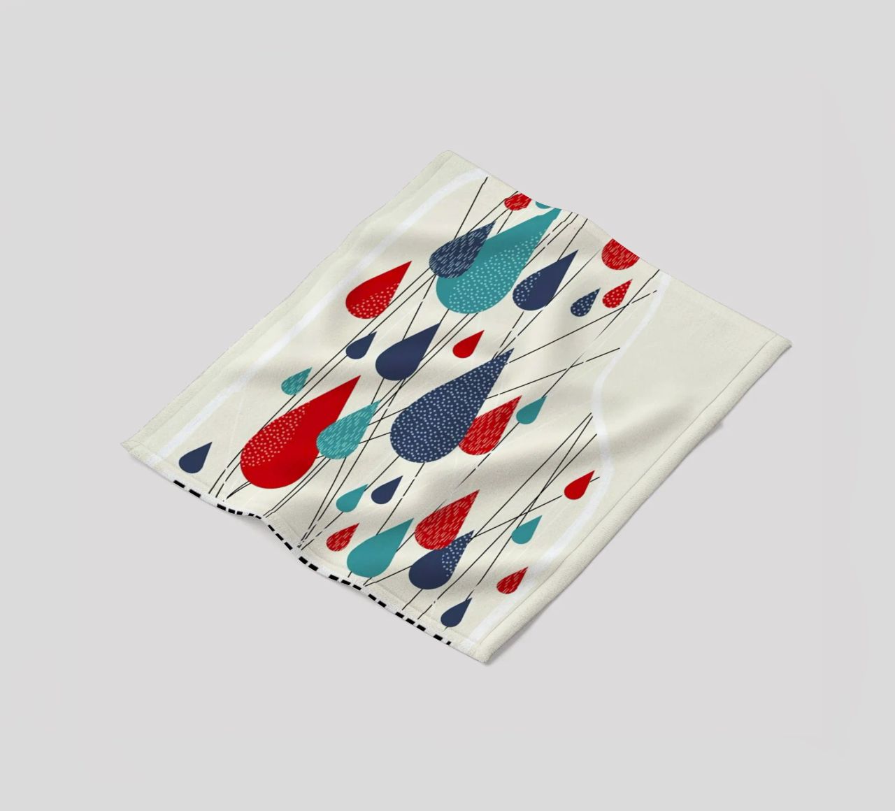 Chopin - Raindrop Prelude by Prelude Posters coperta in pile da Prelude Posters