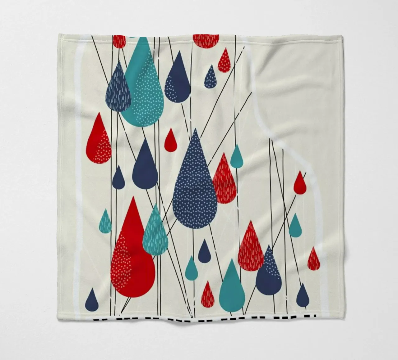 Chopin - Raindrop Prelude by Prelude Posters coperta in pile da Prelude Posters