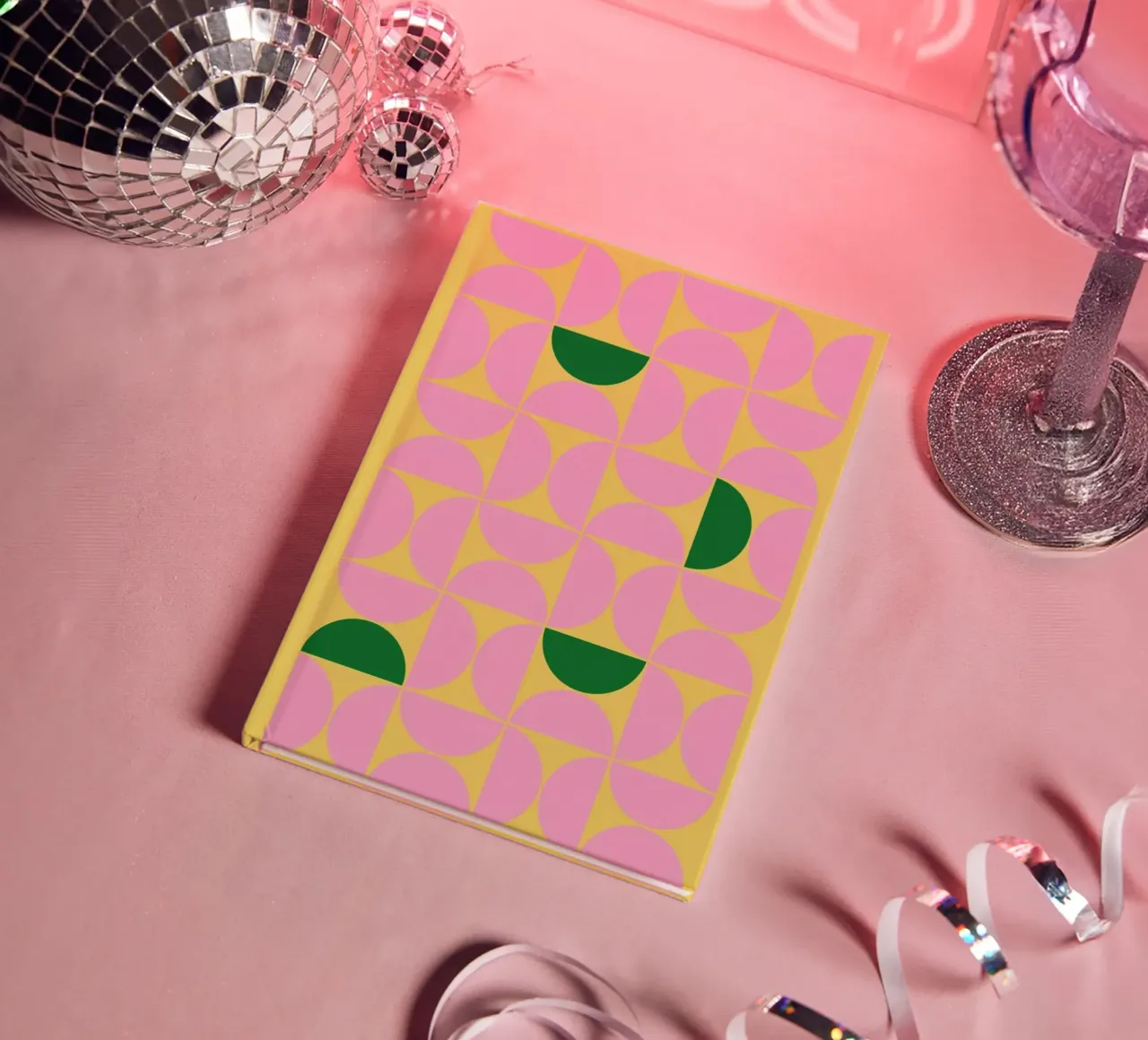 Geometric 8 notebook by Studio One