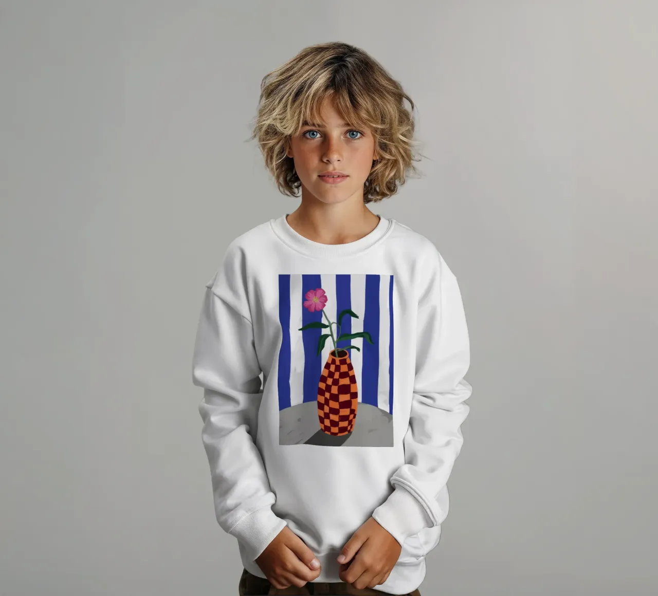 Ananas Stripe Stillness felpa bambino da Haven Fantasy