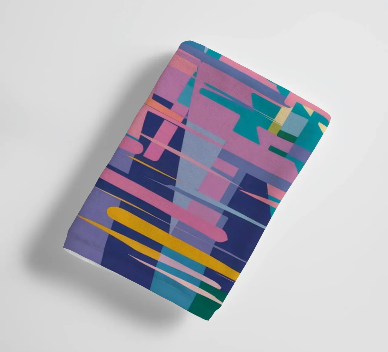 Abstract Zonsondergangmeer badhanddoek van FadeAura