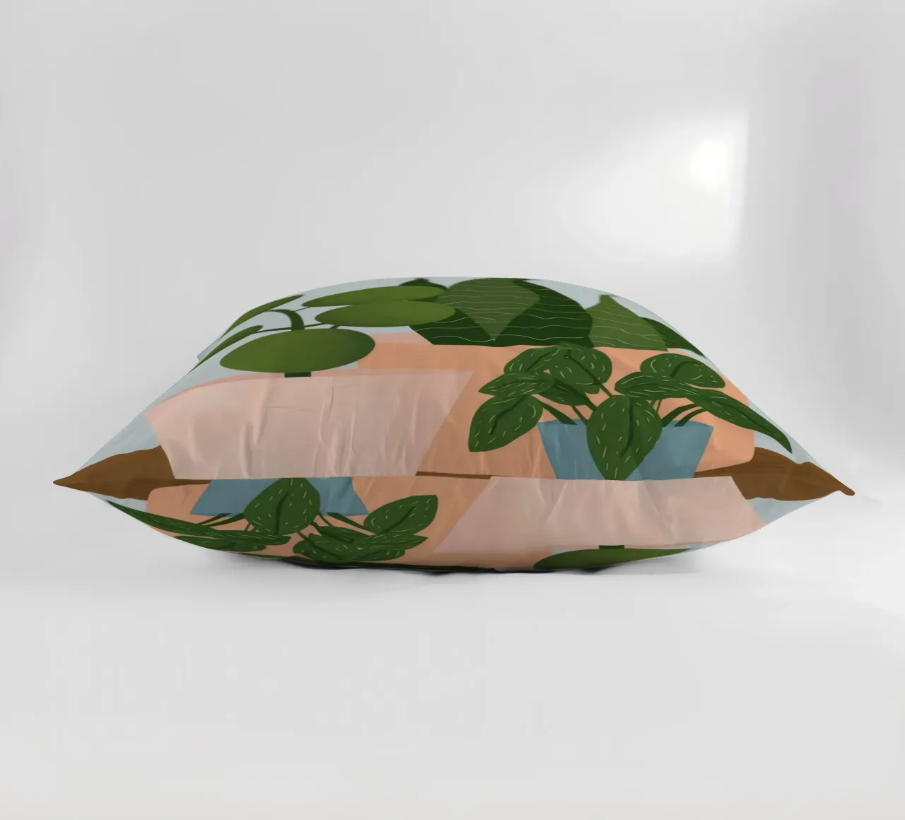 Potted Plant Duo decorative cushion by Haven Fantasy