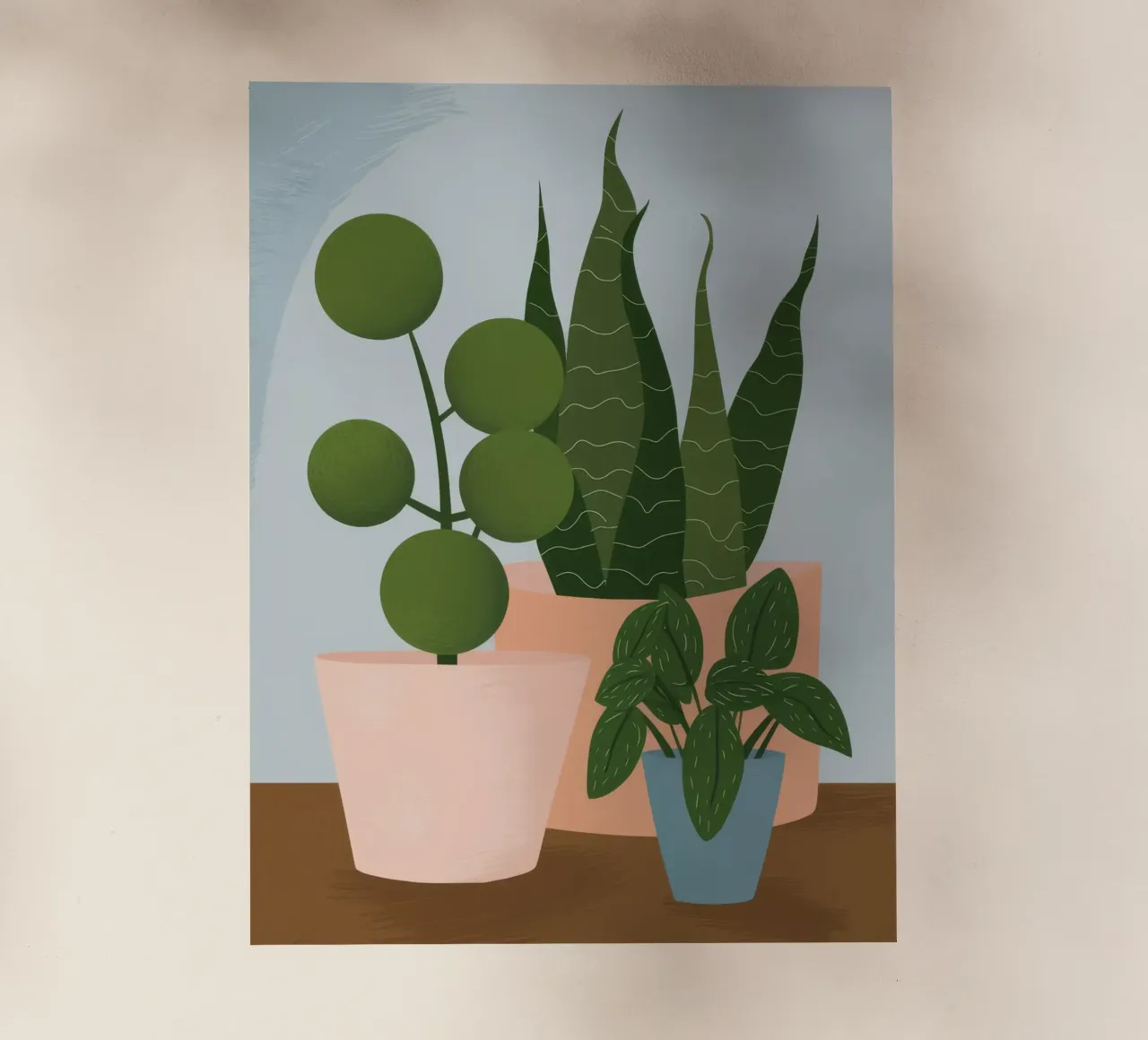 Potted Plant Duo backlit film by Haven Fantasy