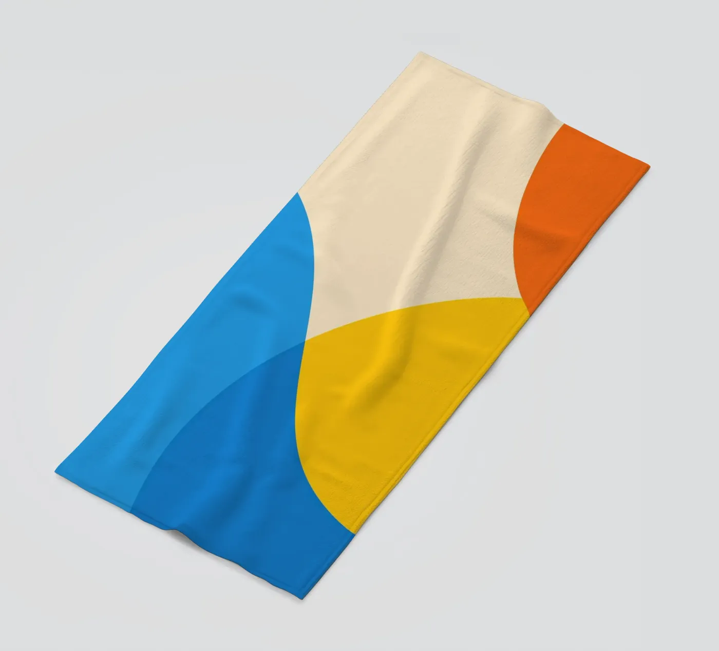 geometria cerchio sovrapposto telo mare da pastel color shape