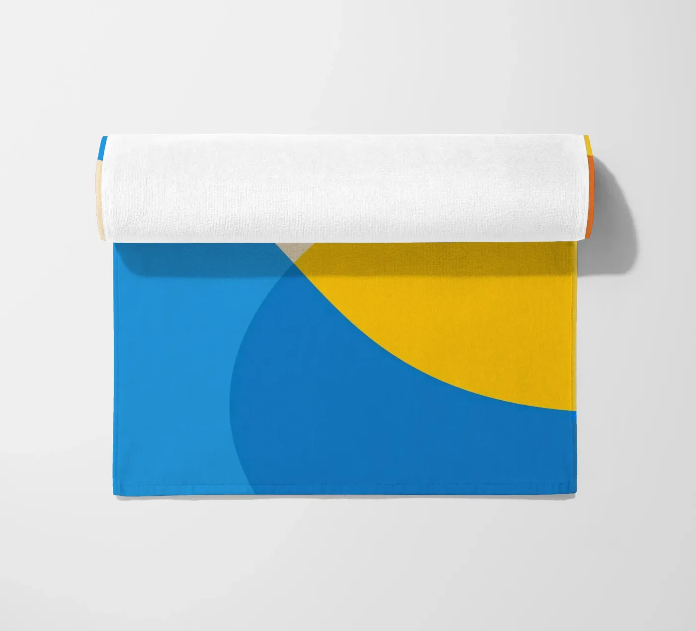 geometria cerchio sovrapposto telo mare da pastel color shape