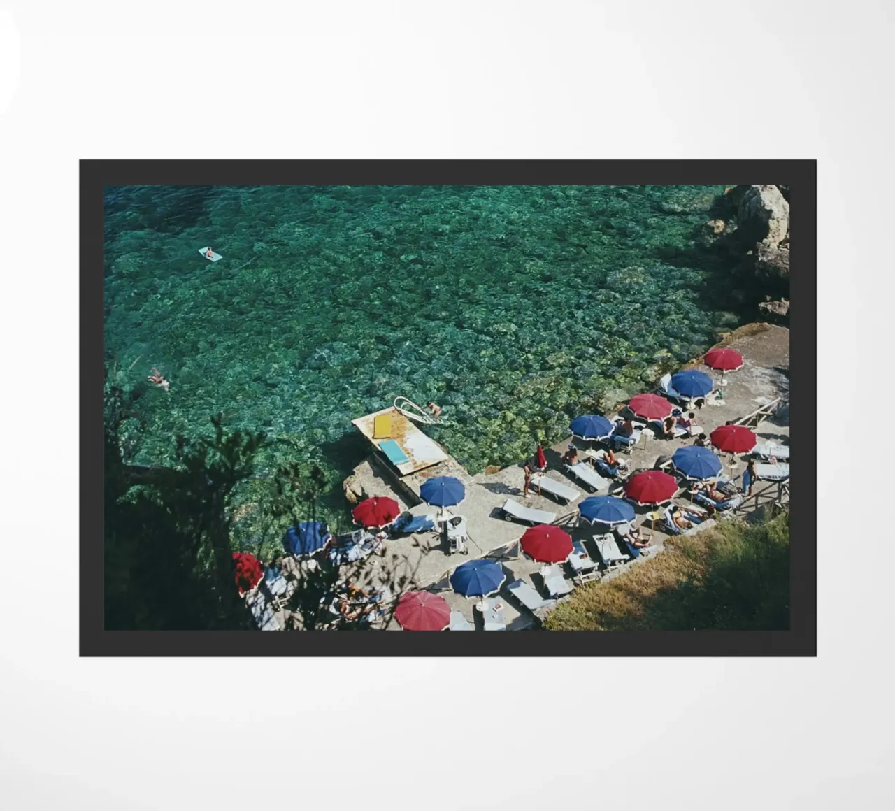 View From Il Pellicano - Slim Aarons zerbino da Chrisvintage