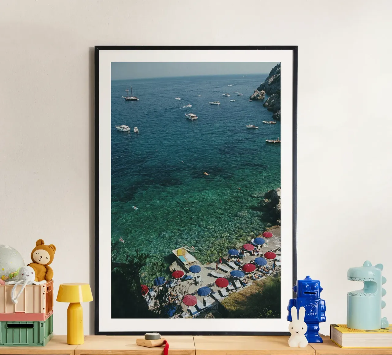 View From Il Pellicano - Slim Aarons carta hahnemühle da Chrisvintage