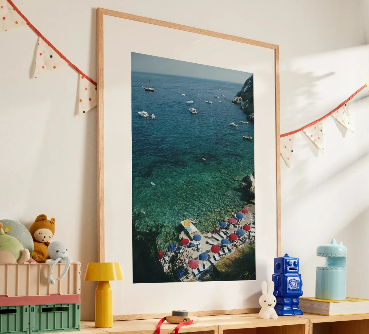 View From Il Pellicano - Slim Aarons carta hahnemühle da Chrisvintage