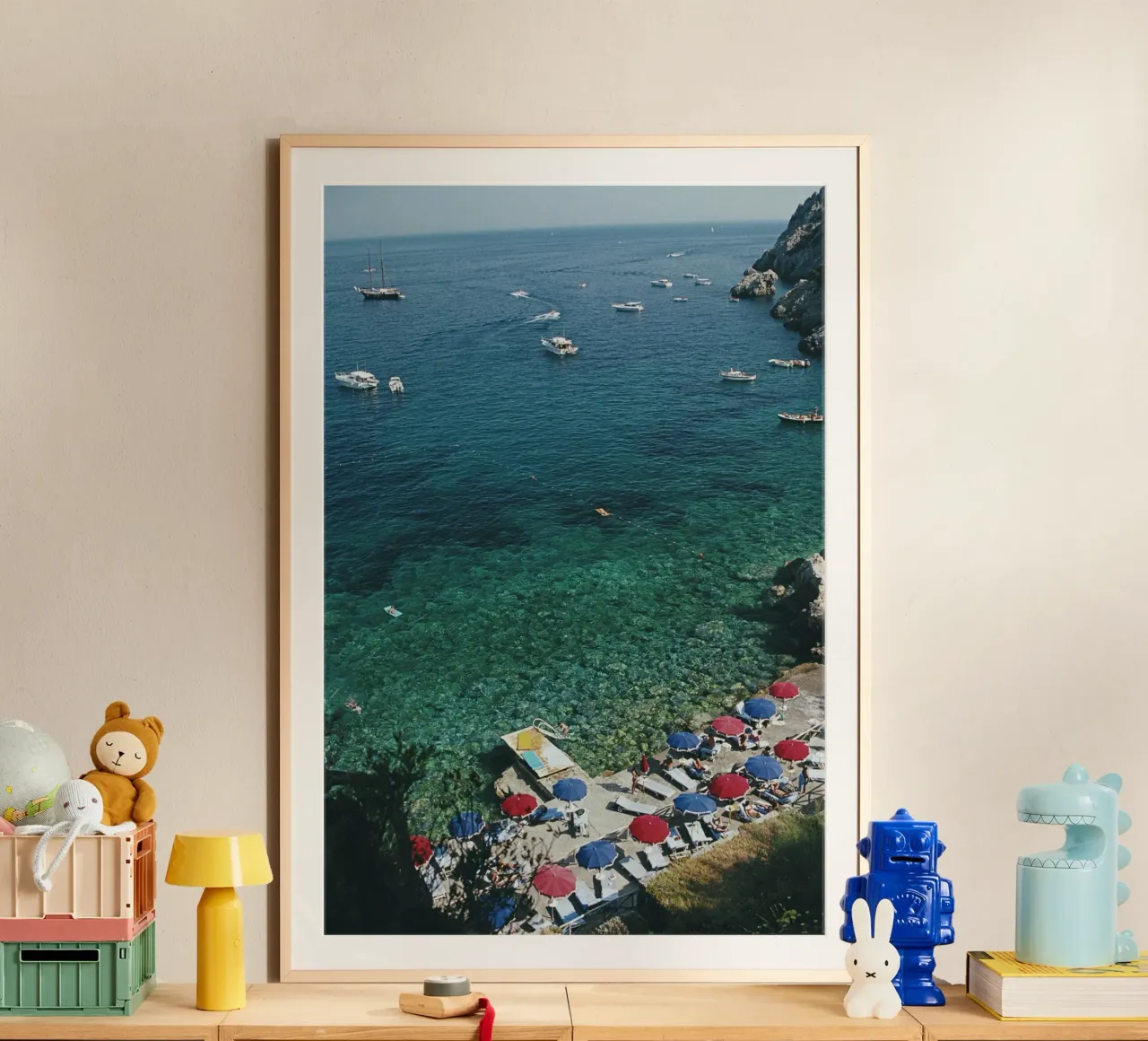 View From Il Pellicano - Slim Aarons carta hahnemühle da Chrisvintage