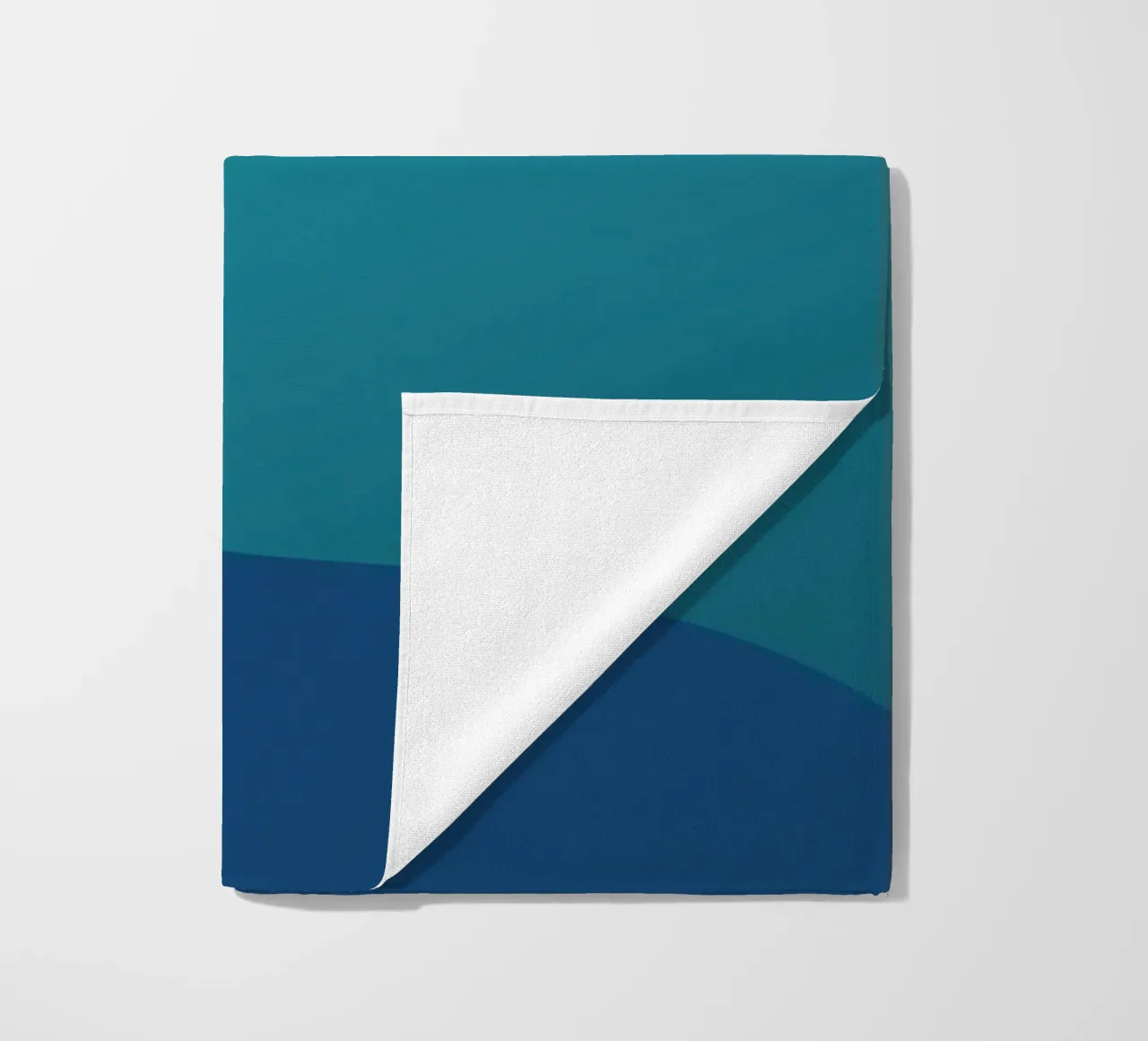 mountains gradient beach towel by pastel color shape