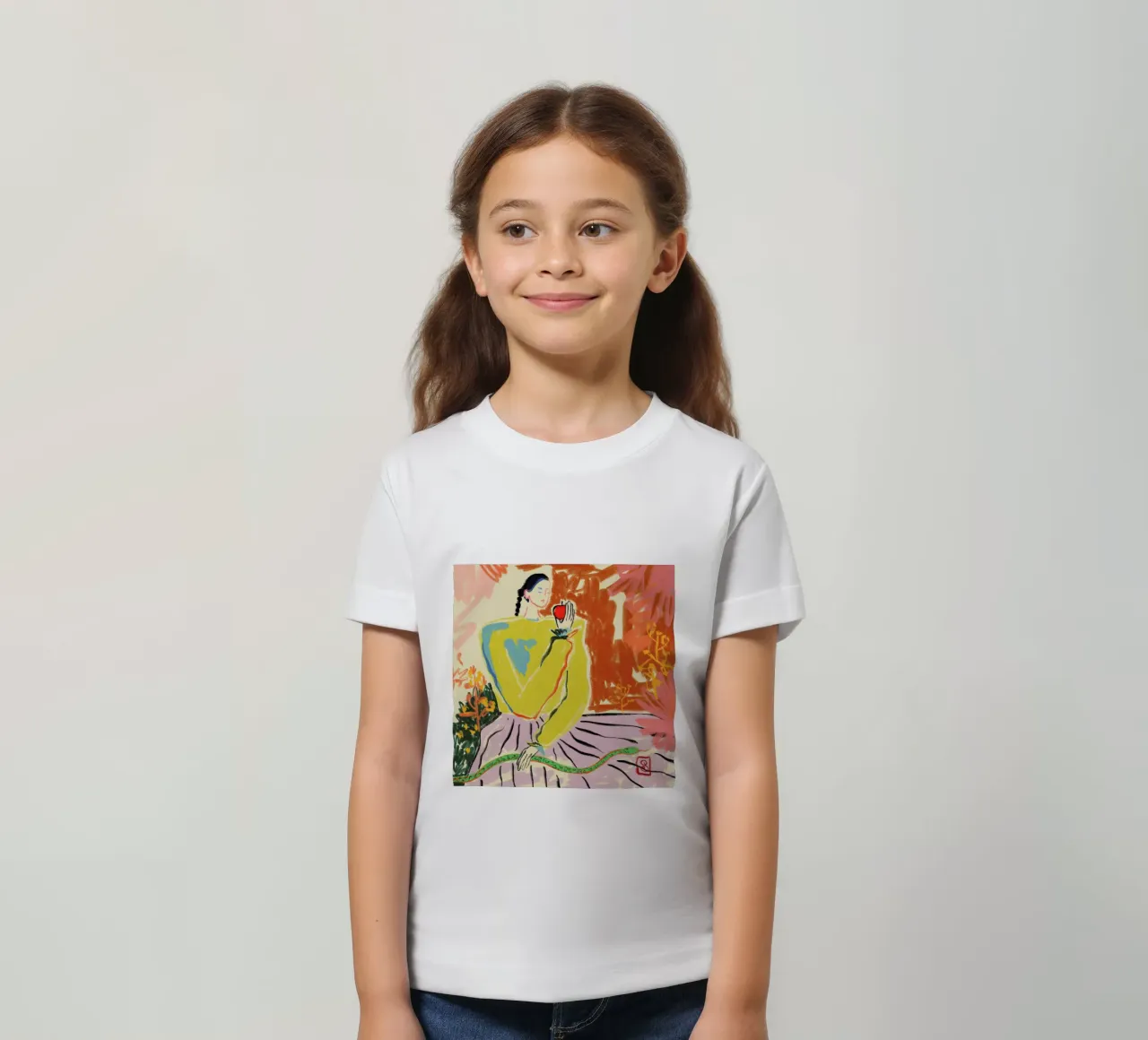 Eve t-shirt bambini da Sandra Poliakov