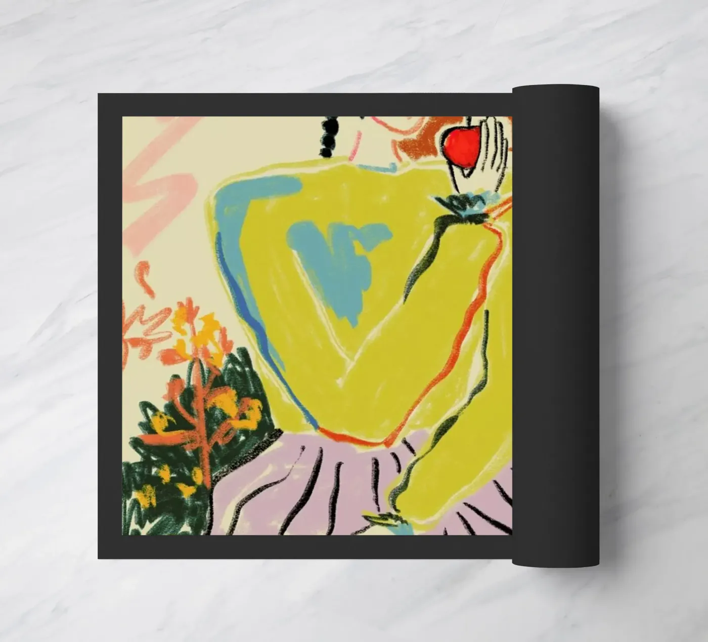 Eve deurmat van Sandra Poliakov