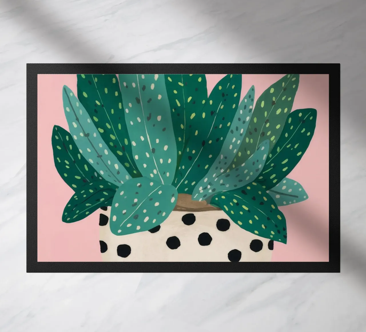 Cactus a vaso maculato zerbino da Haven Fantasy