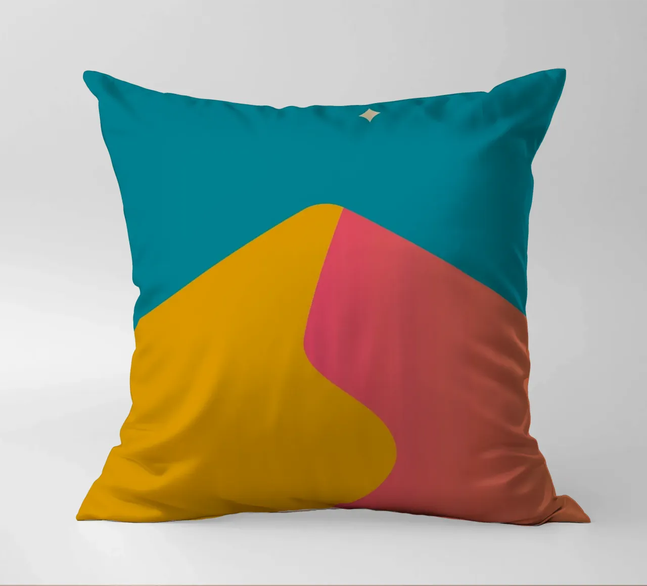 Farbverlauf Dämmerungsschatten Kissen von pastel color shape