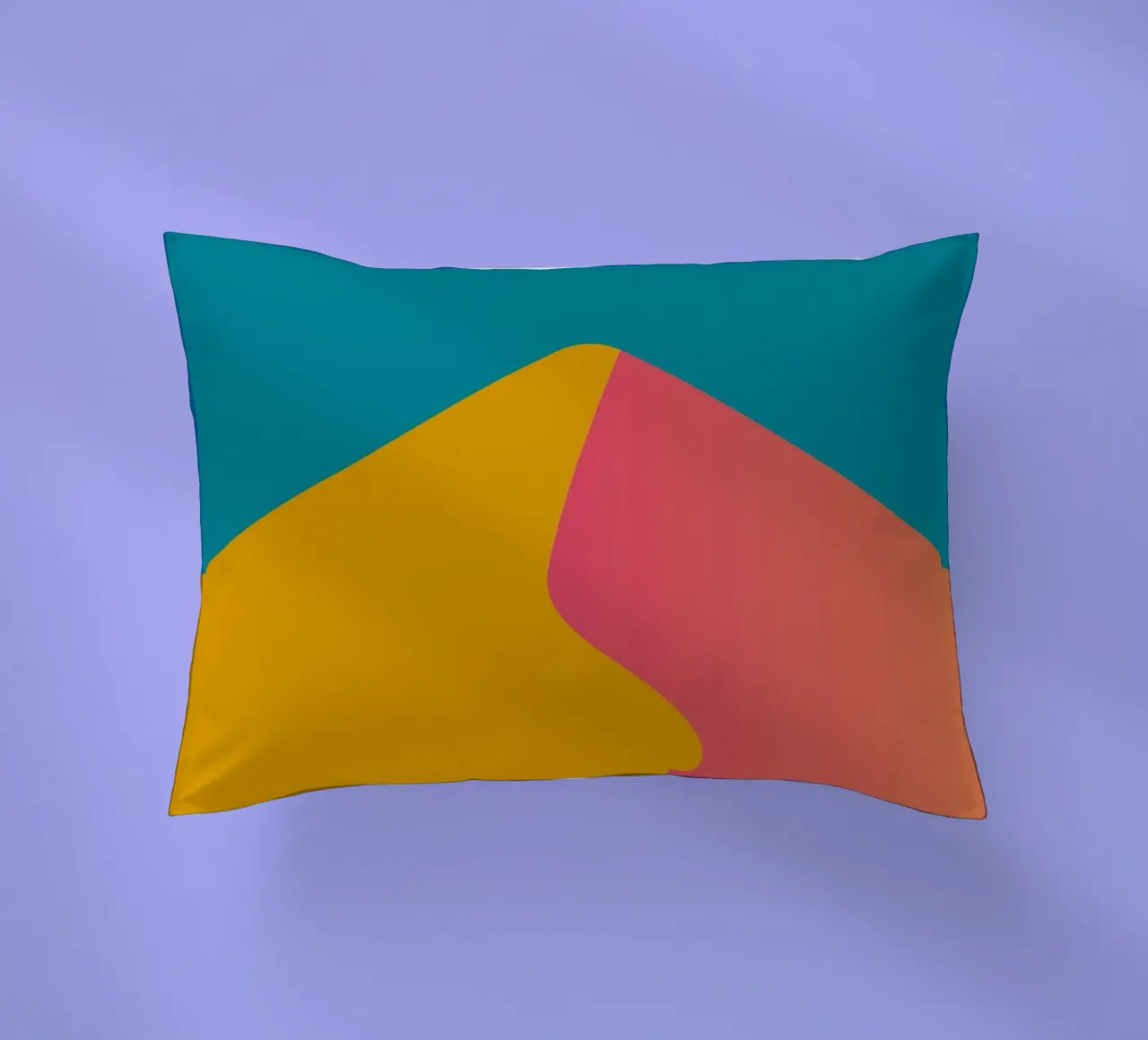 Farbverlauf Dämmerungsschatten Kissen von pastel color shape