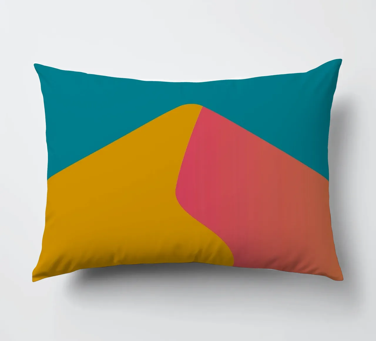 schemeringsschaduwen met kleurverloop kussen van pastel color shape