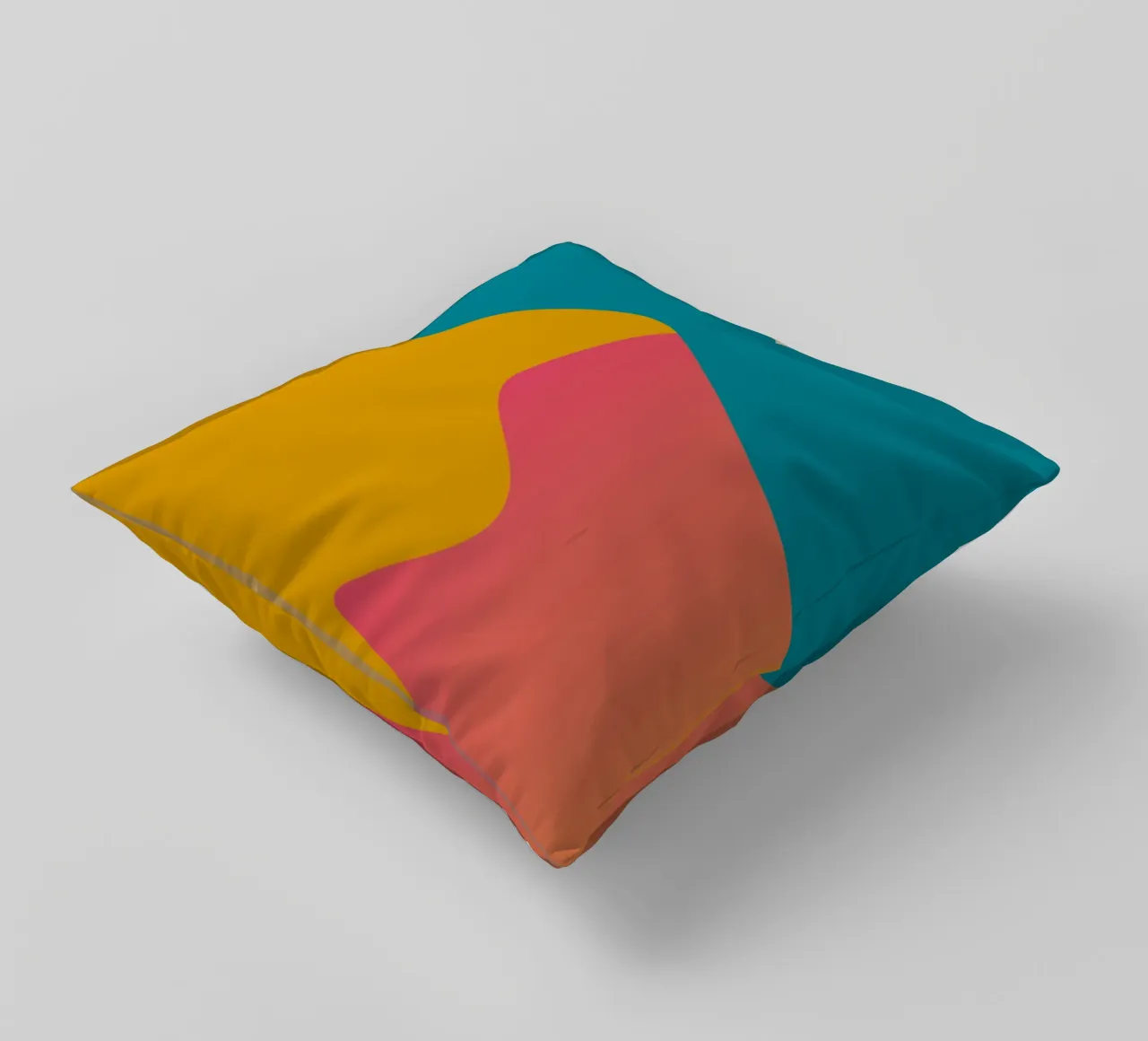 Farbverlauf Dämmerungsschatten Kissen von pastel color shape