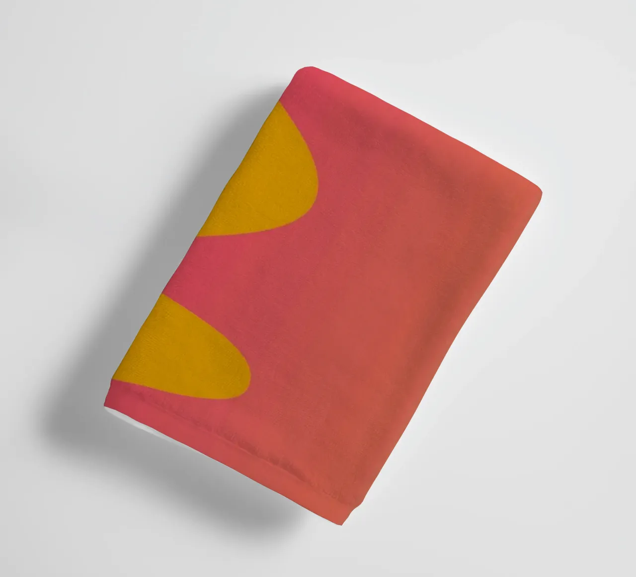 Farbverlauf Dämmerungsschatten Handtuch von pastel color shape