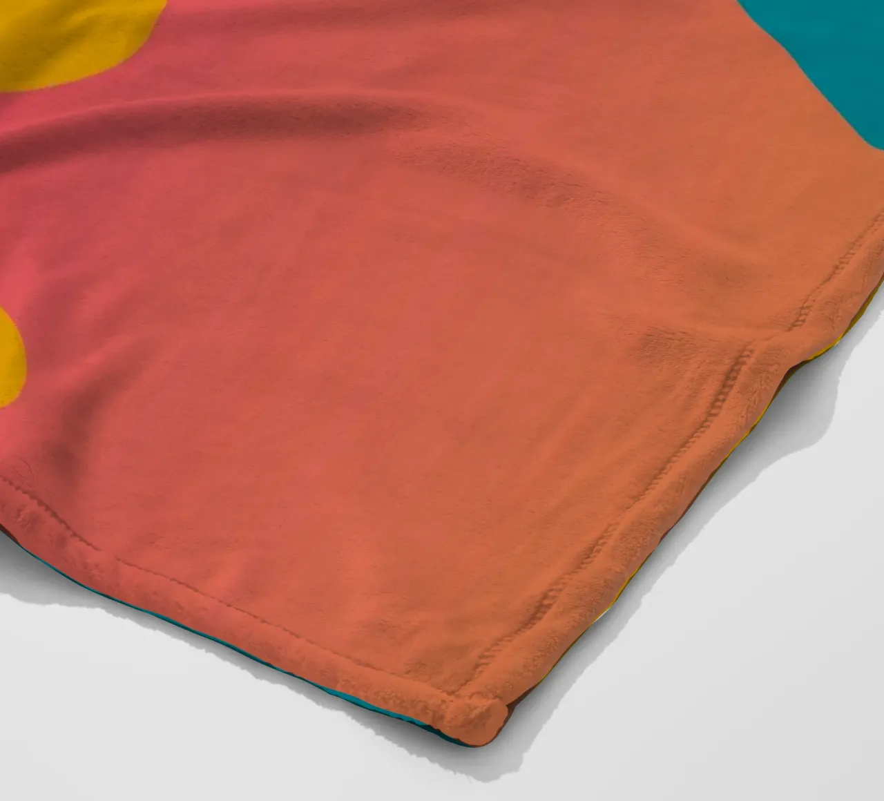 schemeringsschaduwen met kleurverloop fleecedeken van pastel color shape