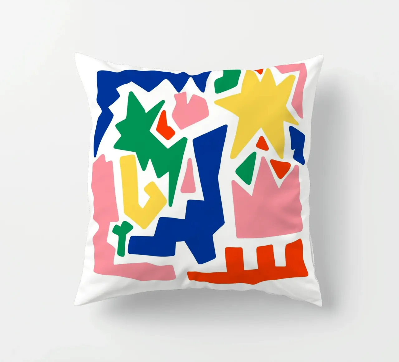 forme astratte in grassetto cuscino da pastel color shape