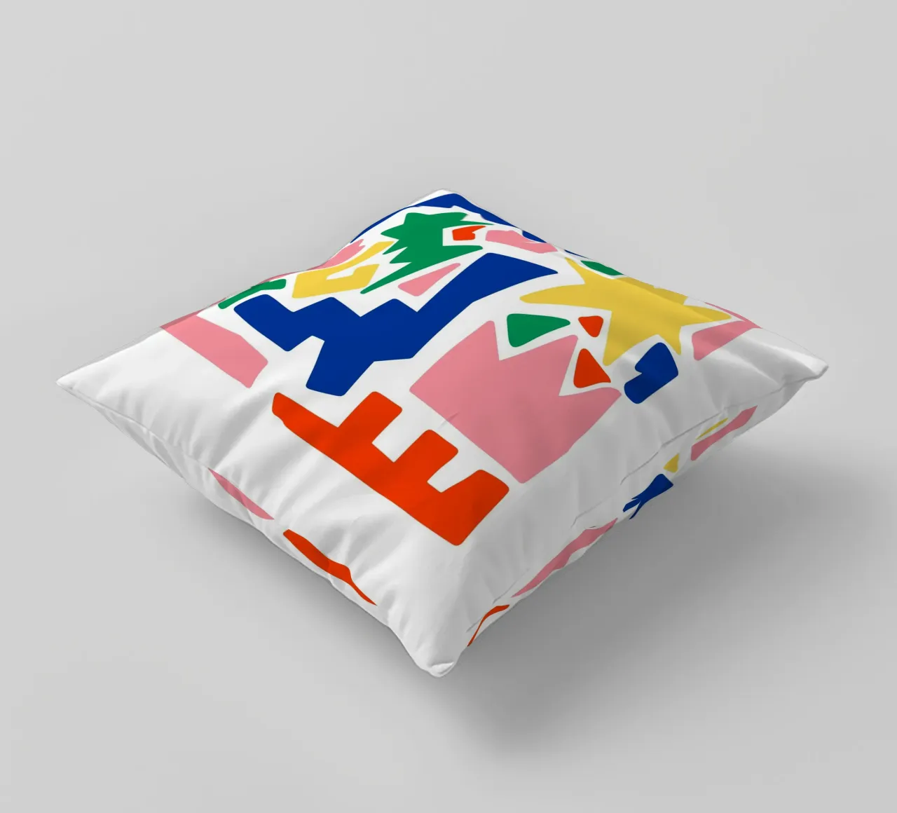 forme astratte in grassetto cuscino da pastel color shape