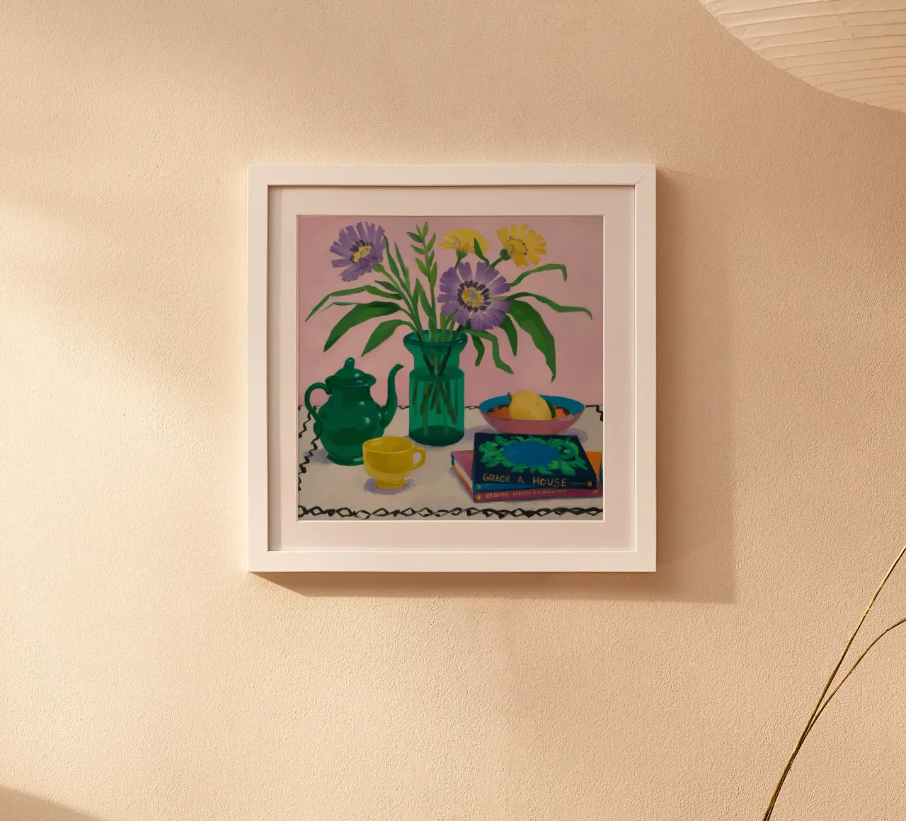 Limonata in vaso di alzavola poster da Pan Denim
