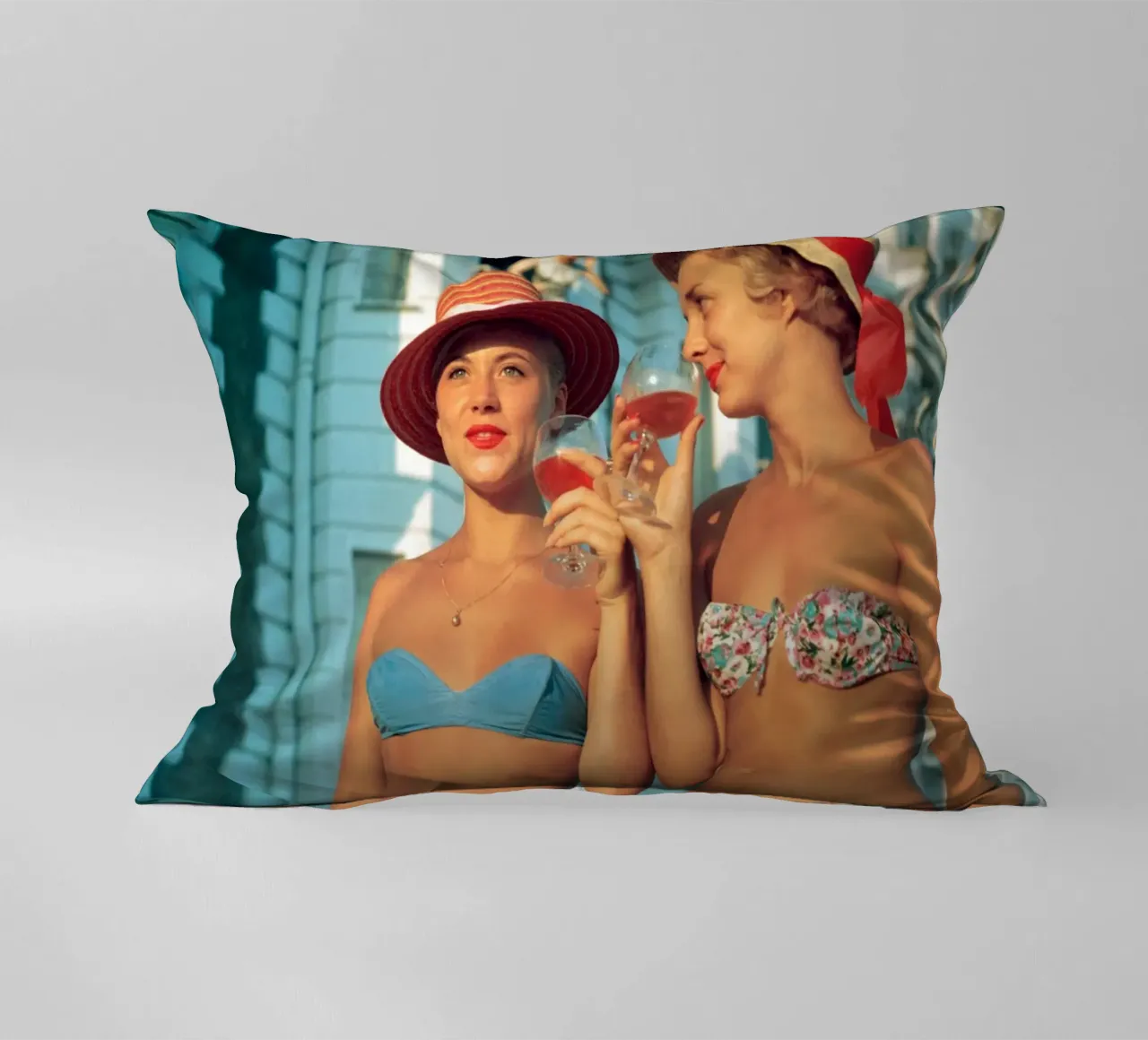 Sundowners - Slim Aarons cuscino da Chrisvintage