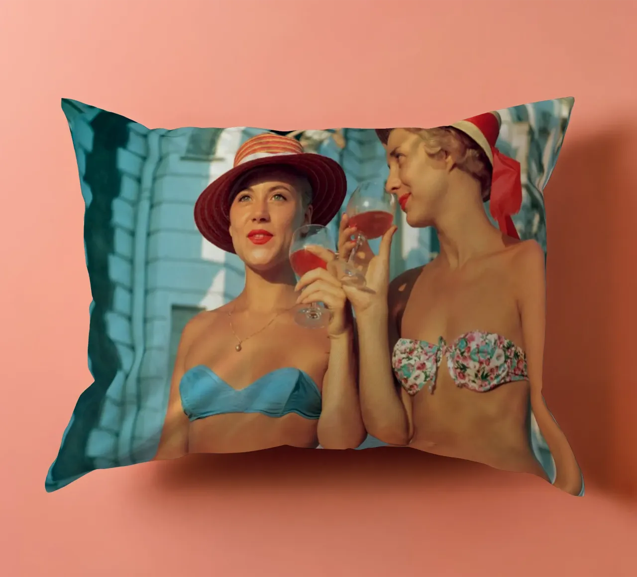 Sundowners - Slim Aarons cuscino da Chrisvintage