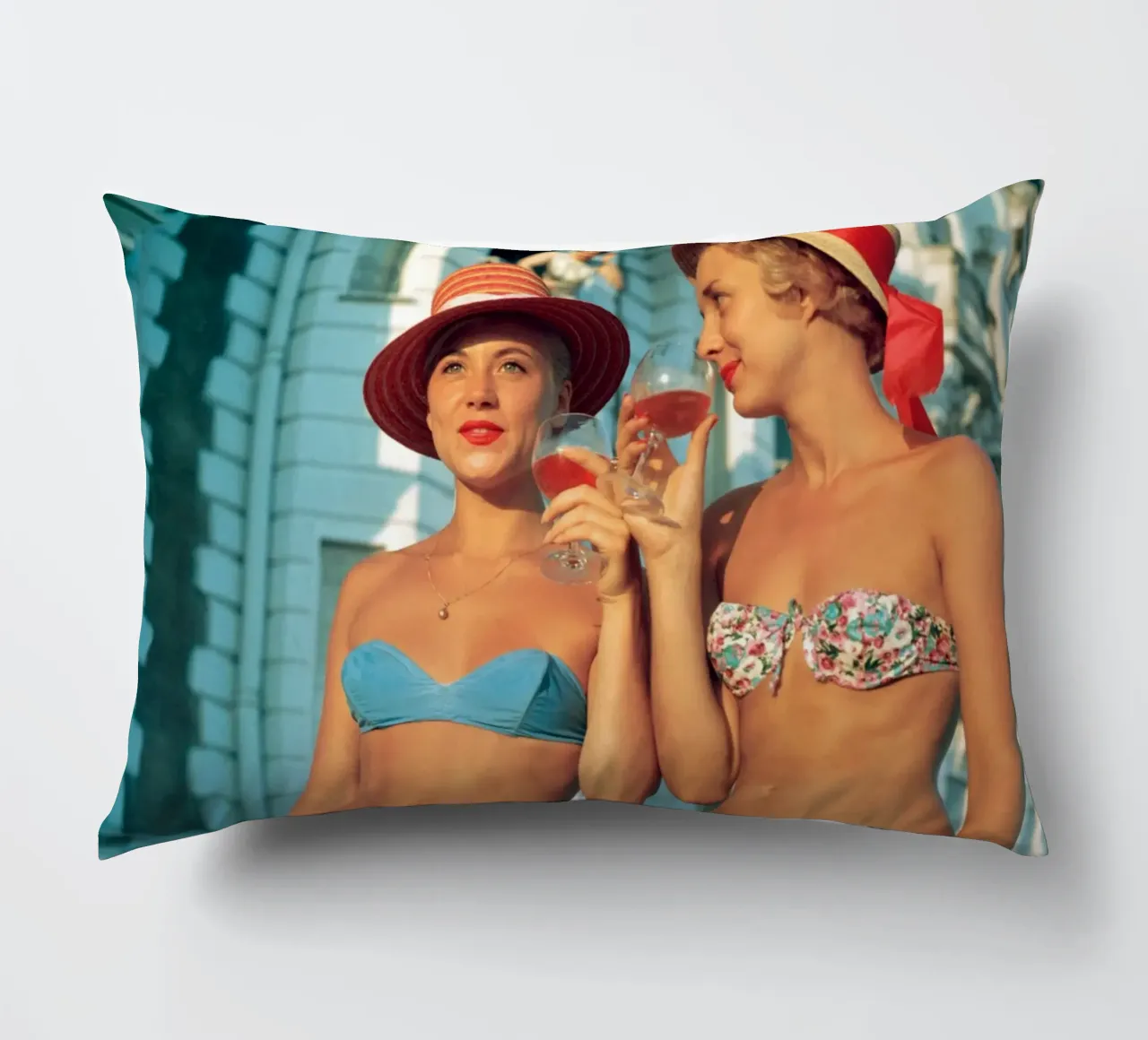 Sundowners - Slim Aarons cuscino da Chrisvintage