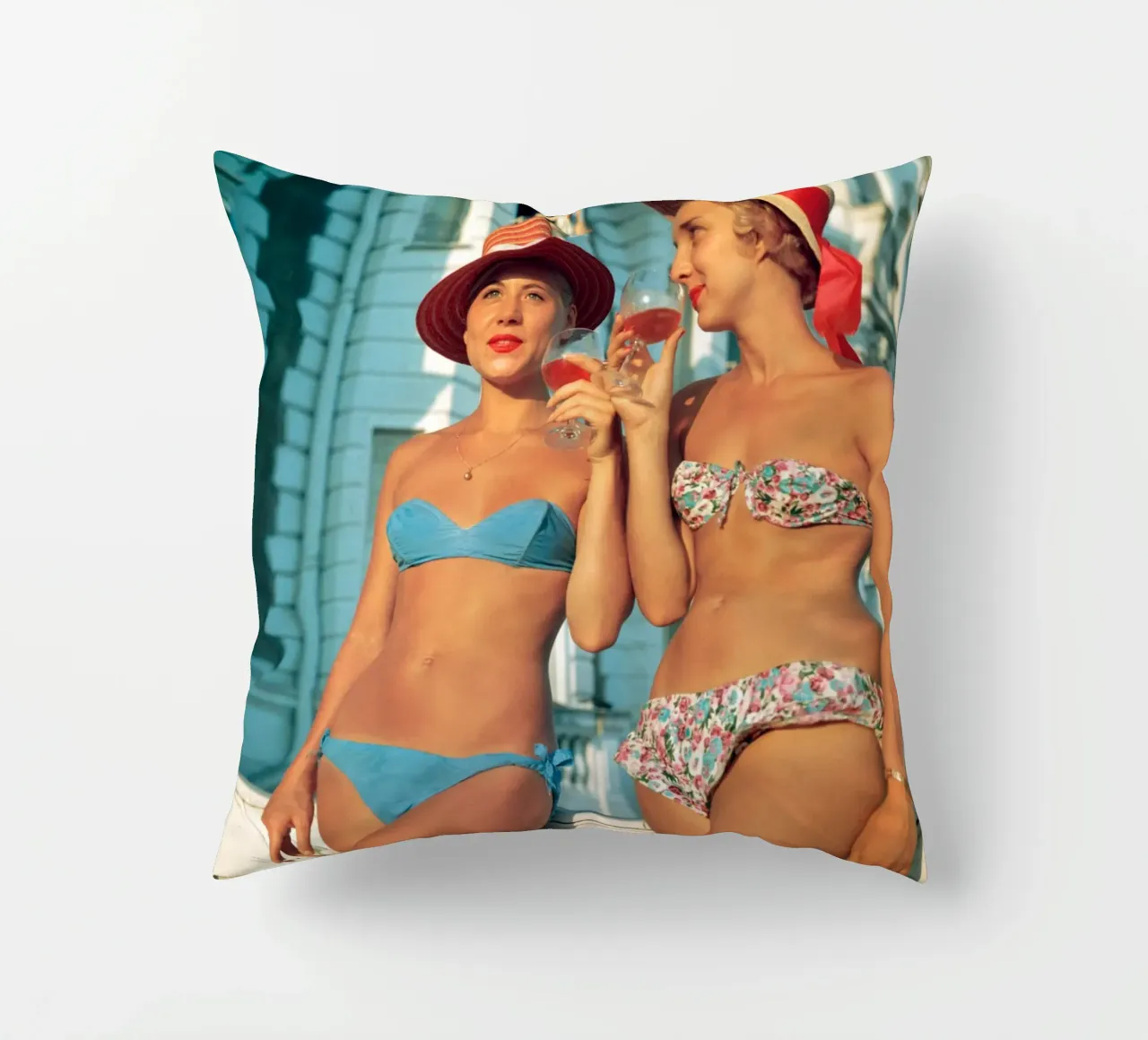 Sundowners - Slim Aarons cuscino da Chrisvintage