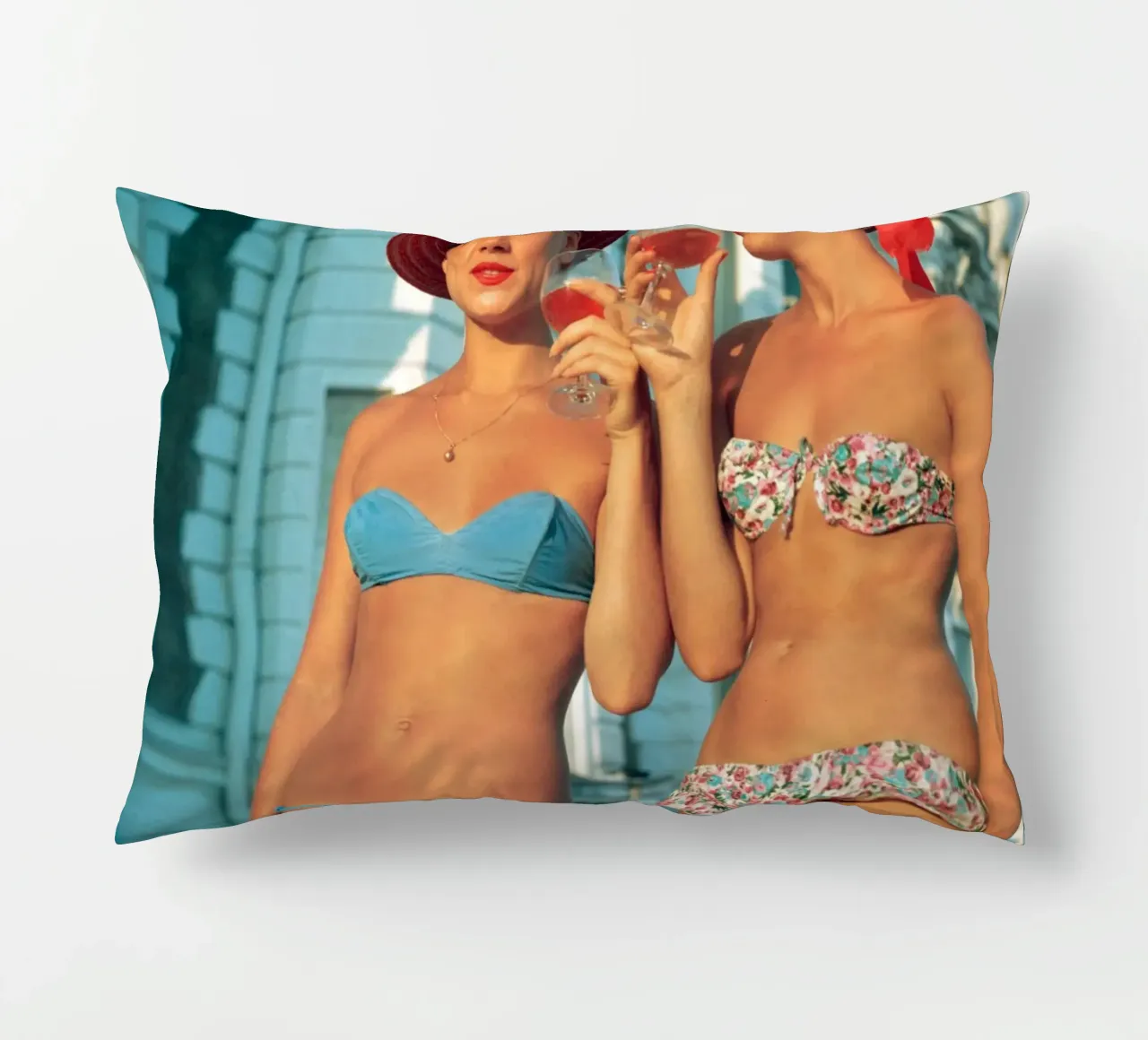 Sundowners - Slim Aarons cuscino da Chrisvintage