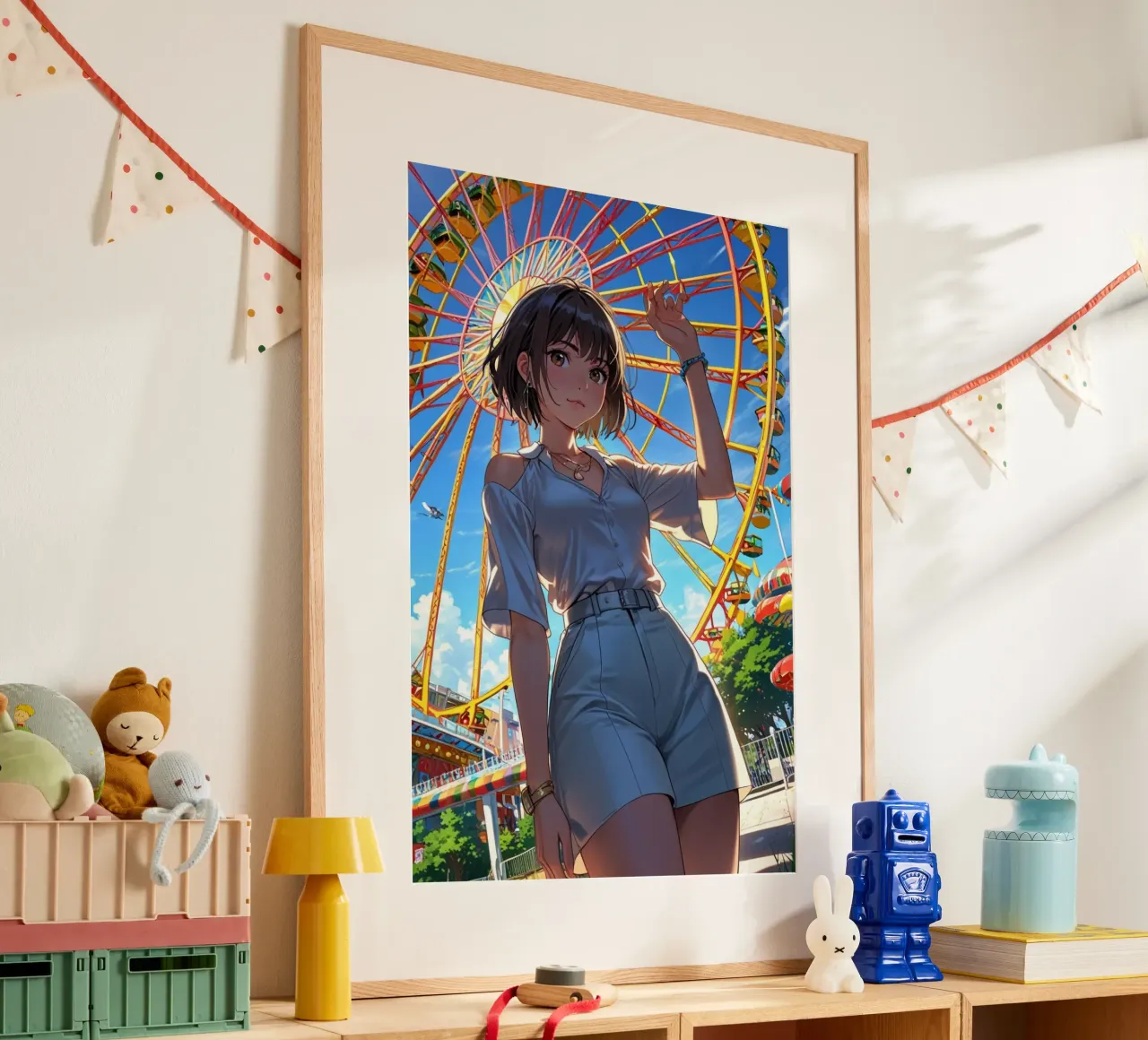 belle donne anime poster da van hellen