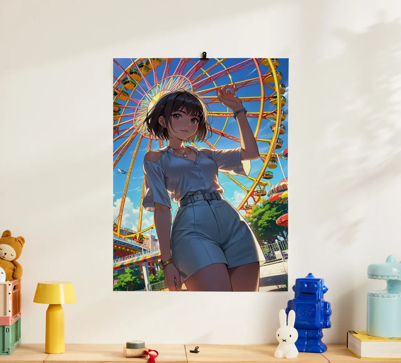 belle donne anime poster da van hellen