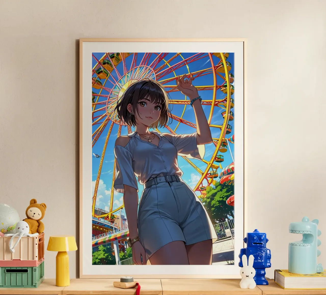 belle donne anime poster da van hellen
