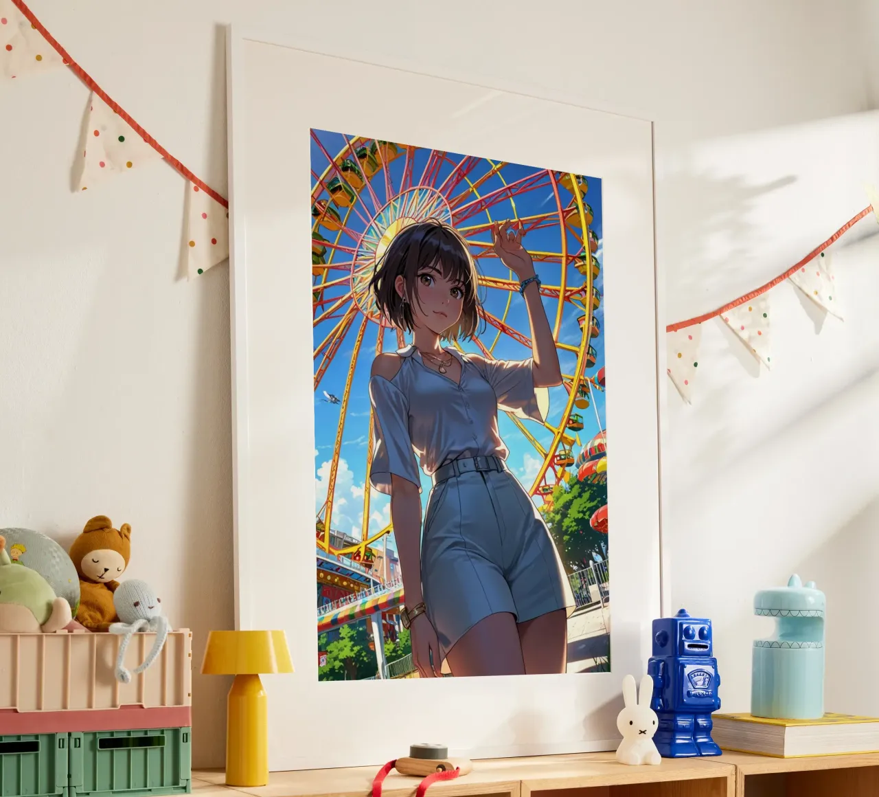 belle donne anime poster da van hellen