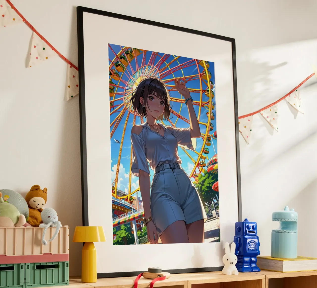 belle donne anime poster da van hellen